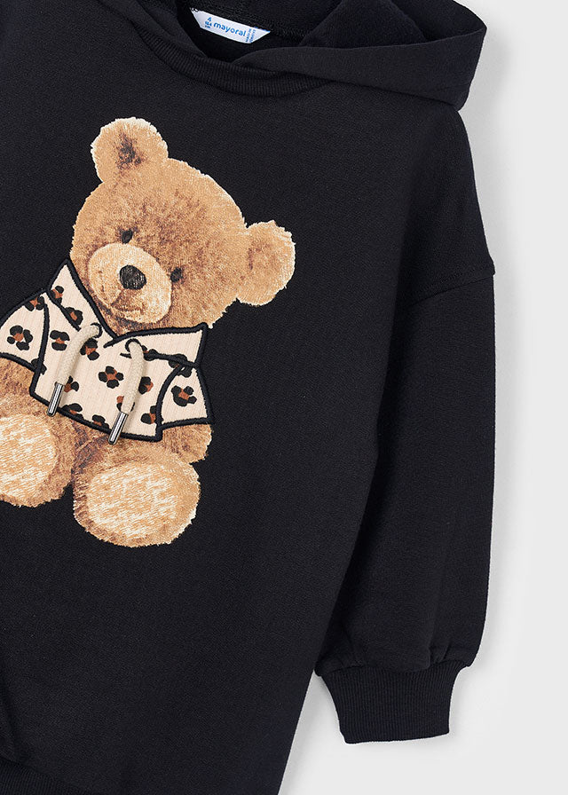 Φόρεμα Φούτερ Κουκουλα