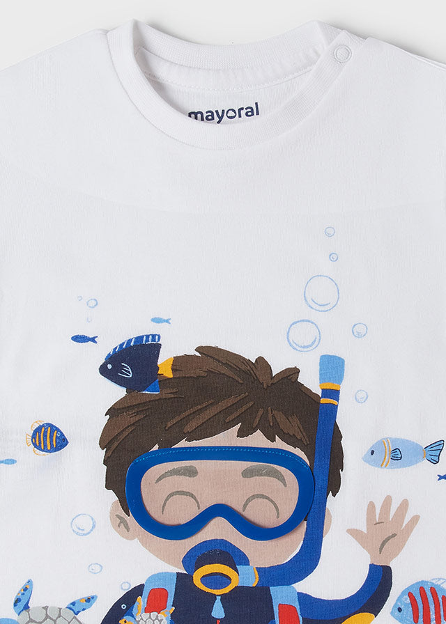 Μπλούζα Κοντ/Κη Play "Scuba"