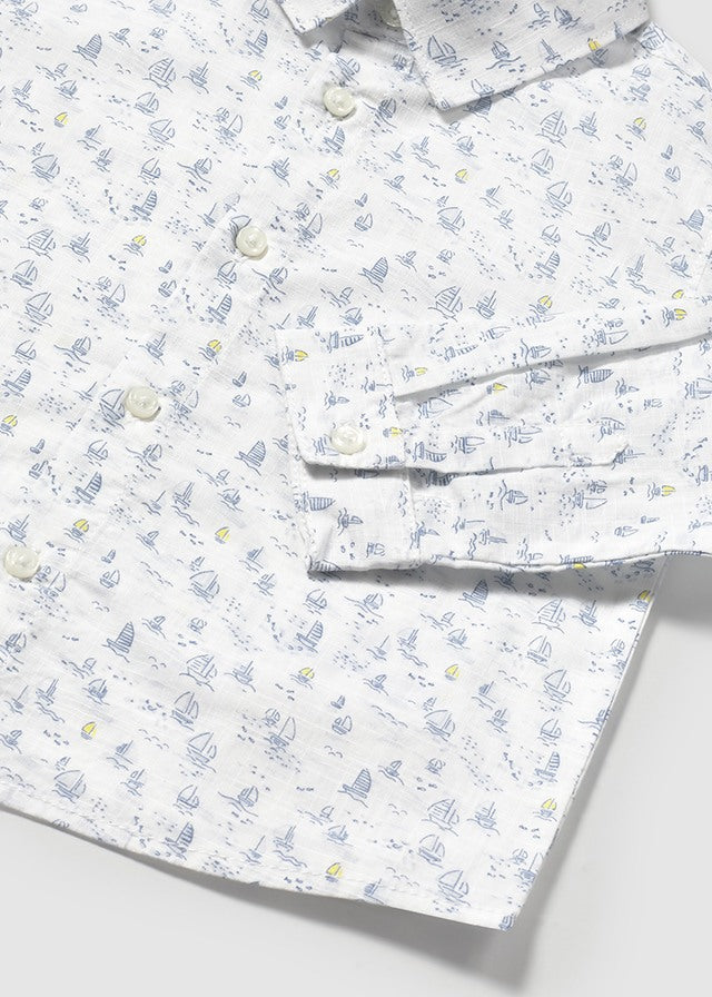 Πουκαμισο Μακρυμαν Με Σταμπες