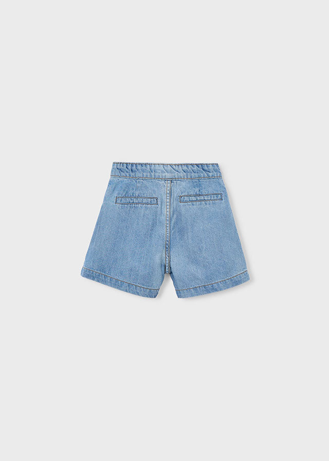 Βερμούδα Denim Ριχτή