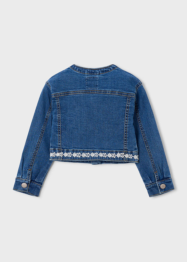 Τζάκετ Denim Γκιπούρ