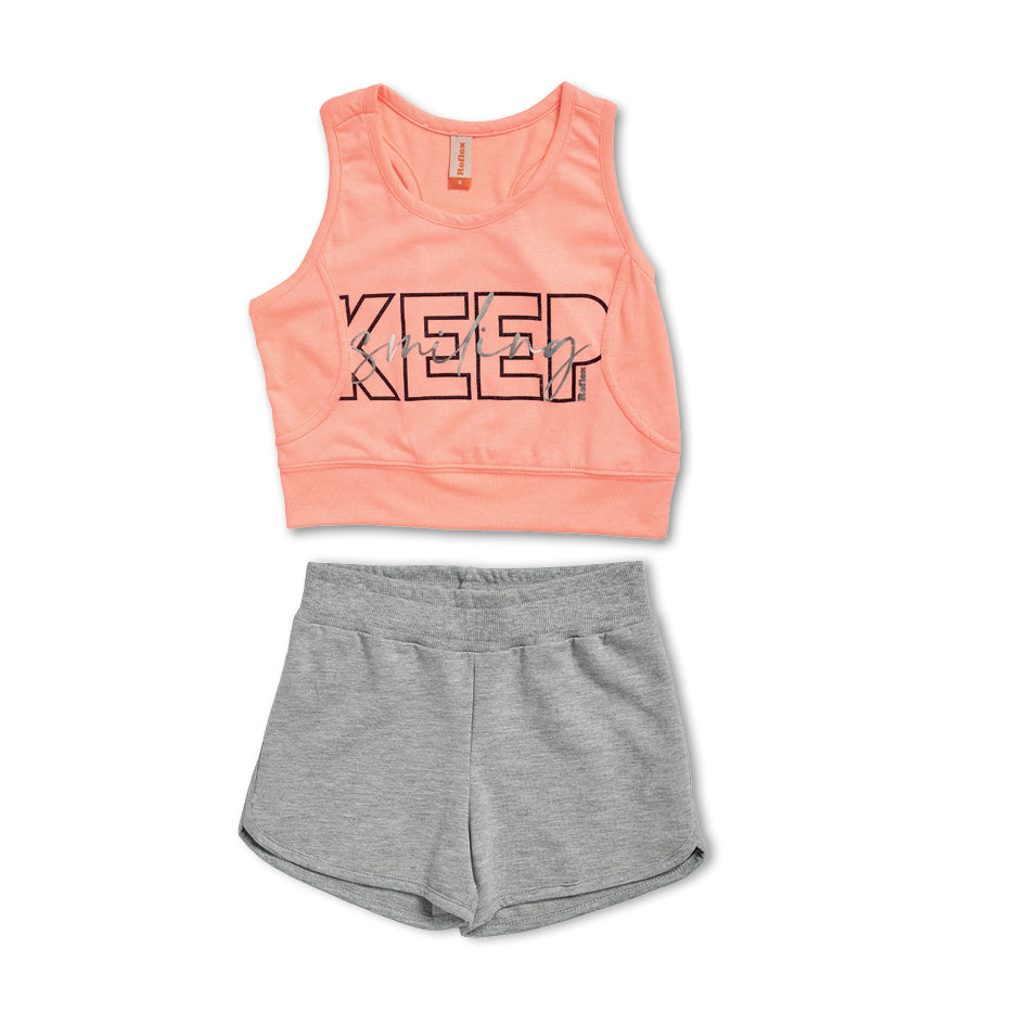 Σετ Σορτς Τυπ.Keep Smiling