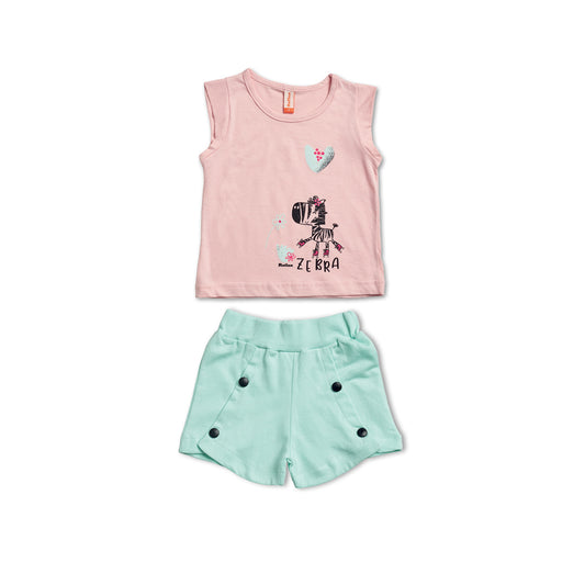 Σετ Μπλούζα-Σορτς Zebra