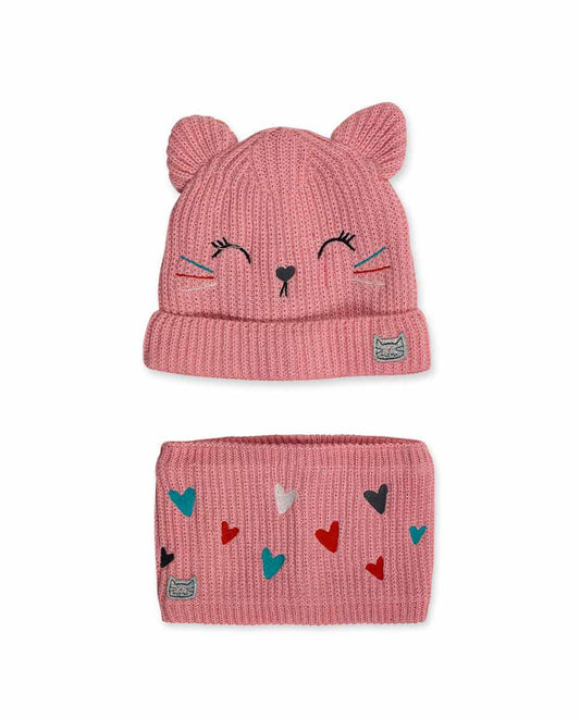 Πλεκτό Σκουφάκι Και Κασκόλ