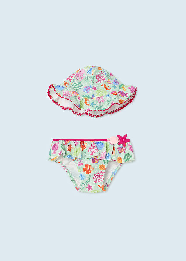 Σετ Μαγιό Με Καπελο
