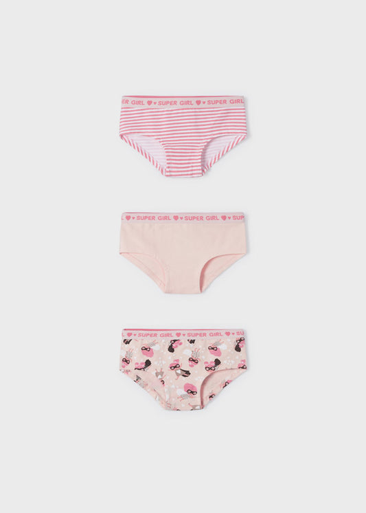 Σετ 3 Βρακακια Culotte
