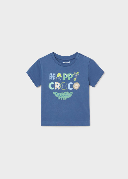 Μπλούζα Κοντομαν Απλικ "Croco