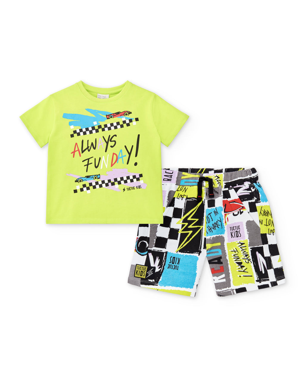Jersey T-Shirt And Bermudas