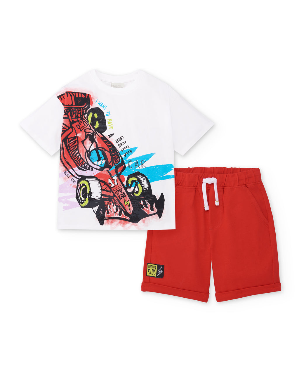 Jersey T-Shirt And Bermudas