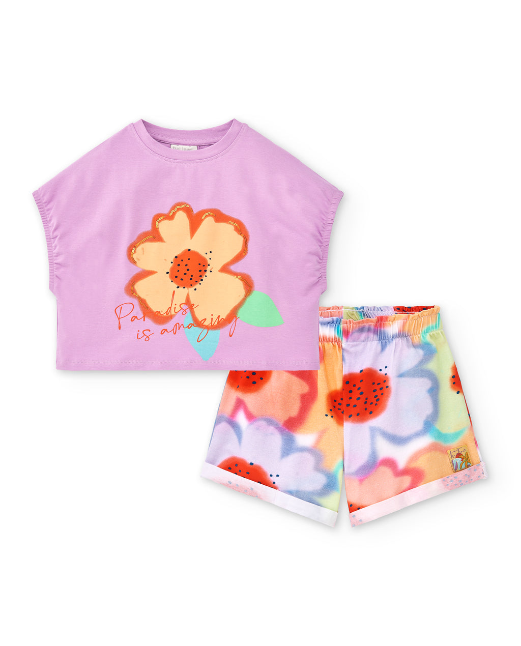 Jersey T-Shirt And Shorts