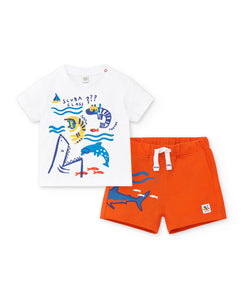 Jersey T-Shirt And Bermudas