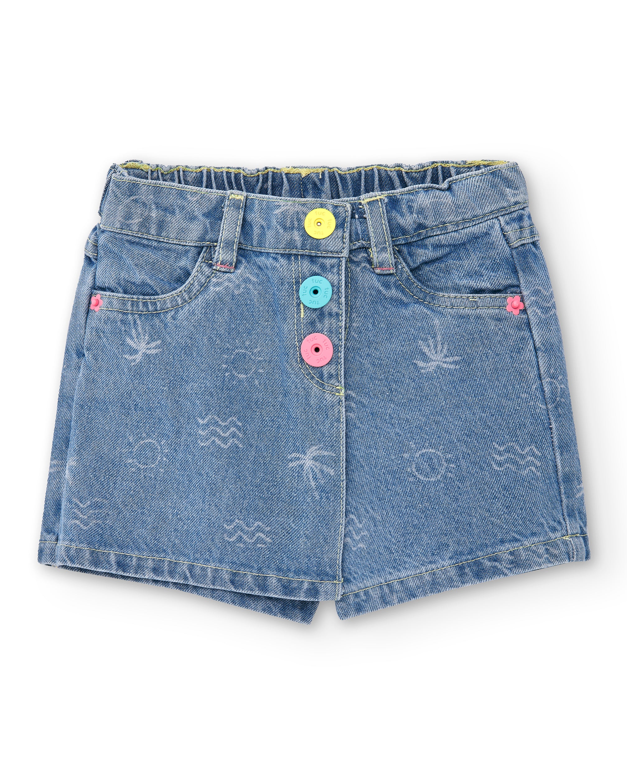 Denim Skort