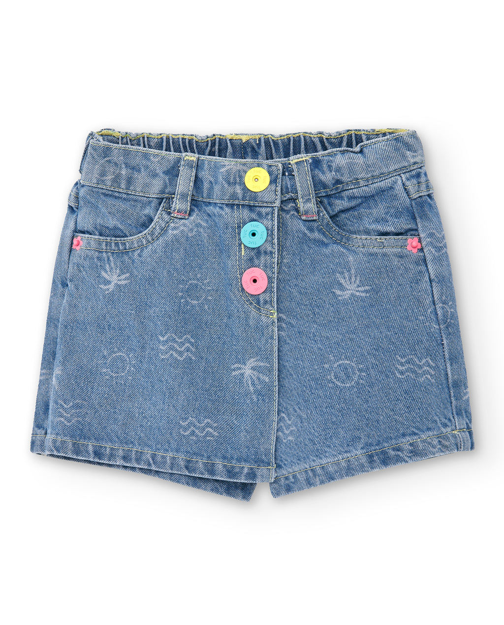 Denim Skort