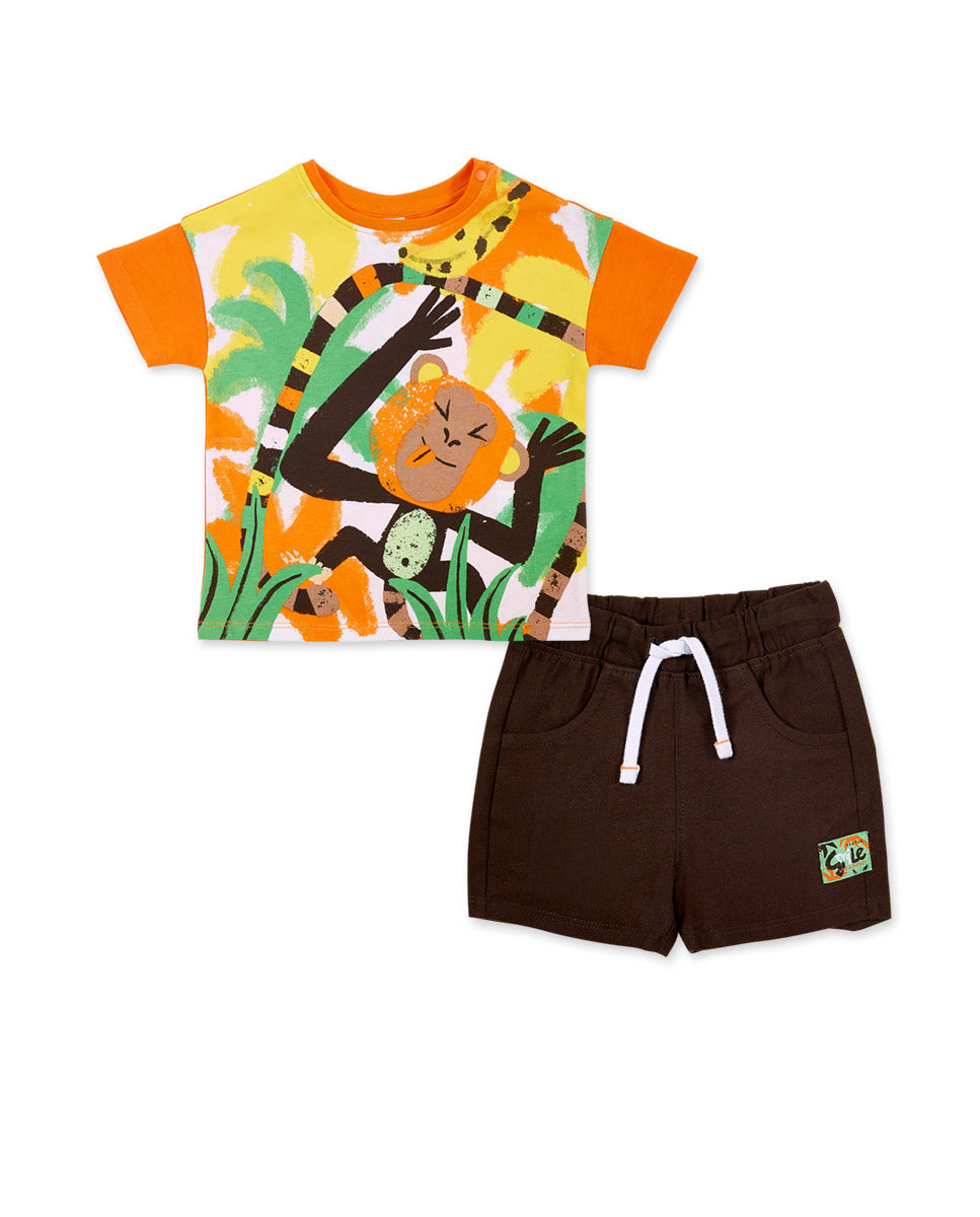 Jersey T-Shirt And Bermudas