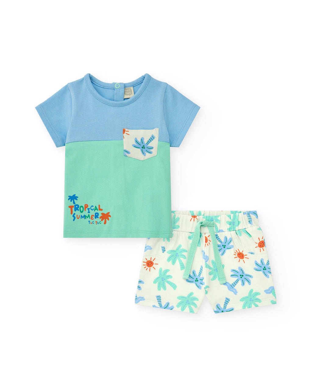Jersey T-Shirt And Bermudas