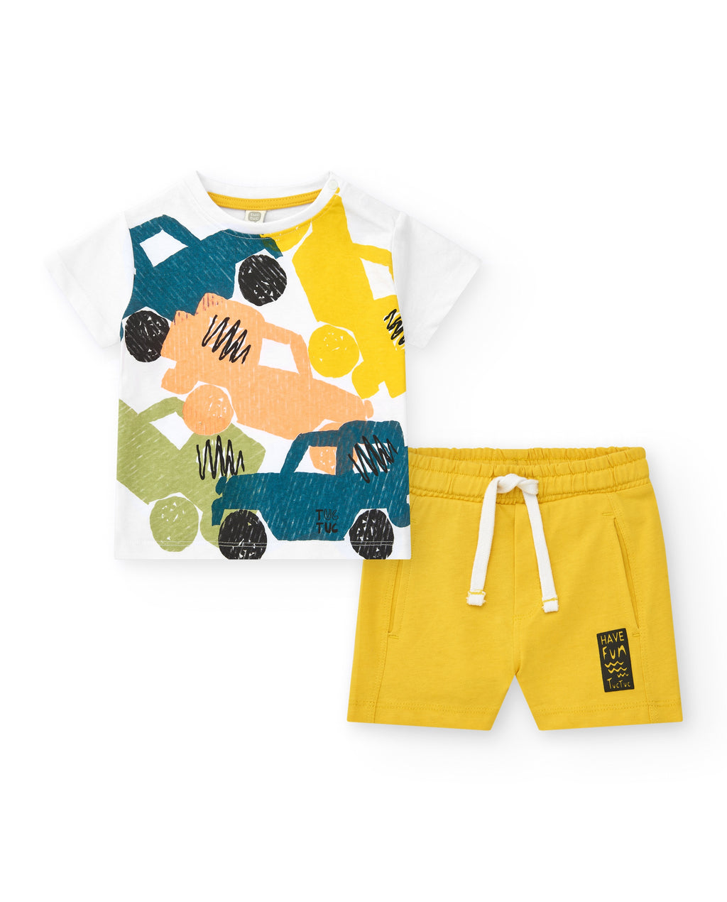 Jersey T-Shirt And Bermudas