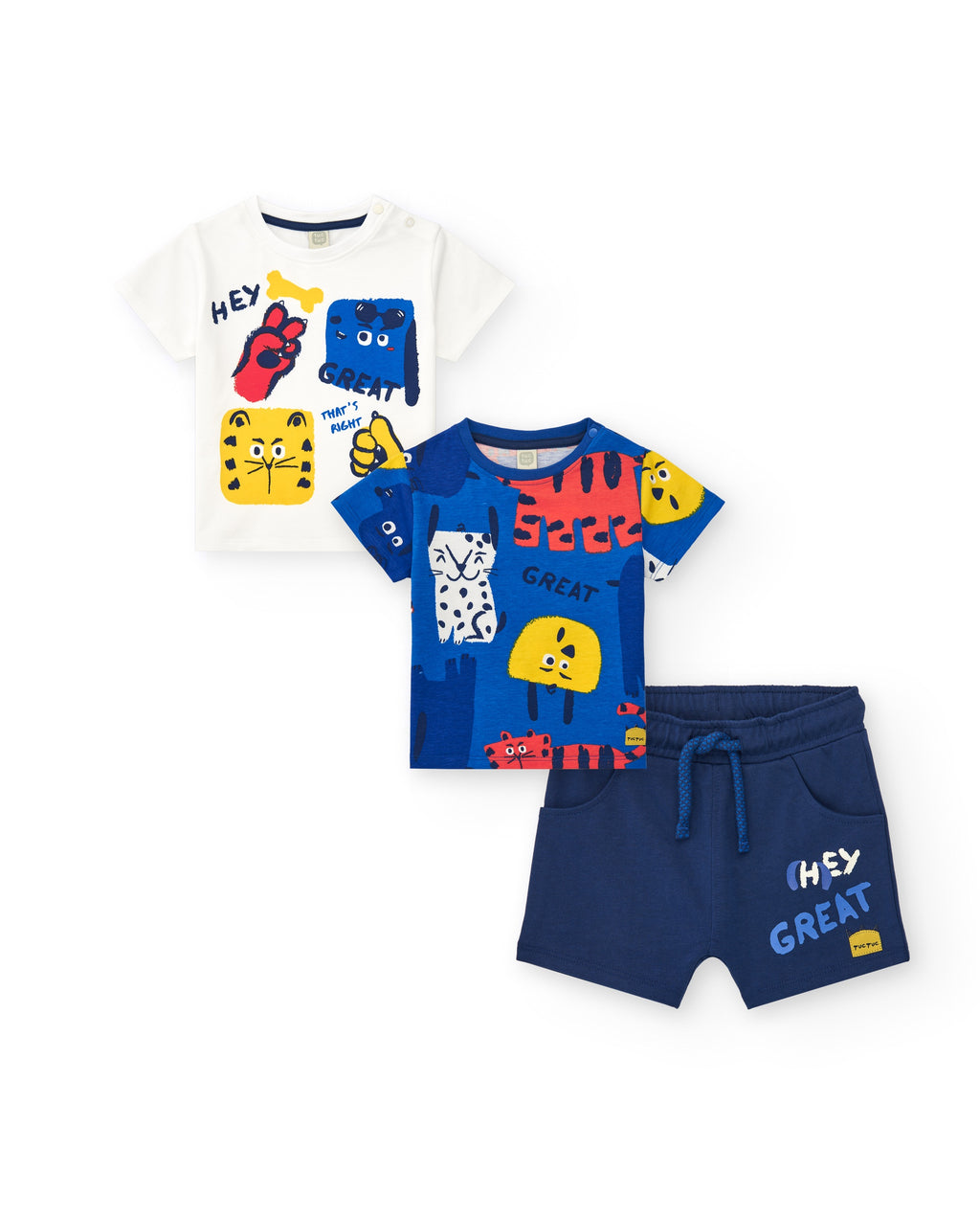 2 Jersey T-Shirt And Bermudas