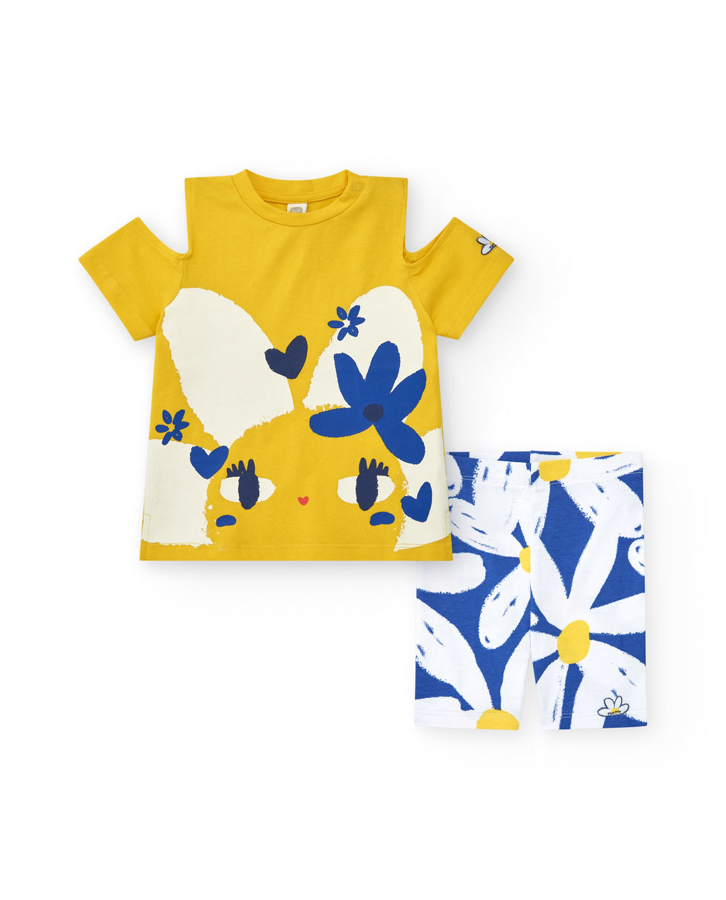 Jersey T-Shirt And Bikers Leggings