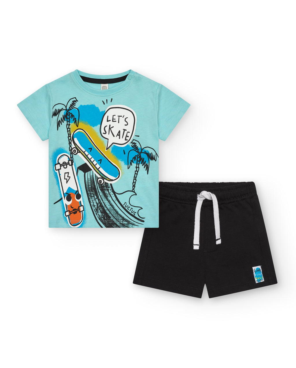 Jersey T-Shirt And Bermudas