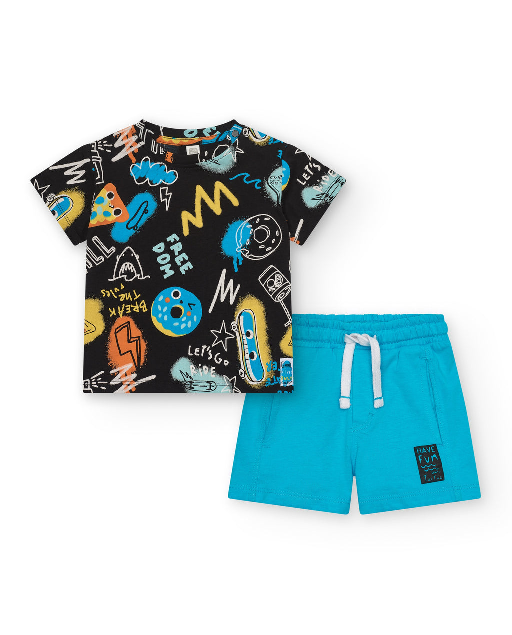 Jersey T-Shirt And Bermudas