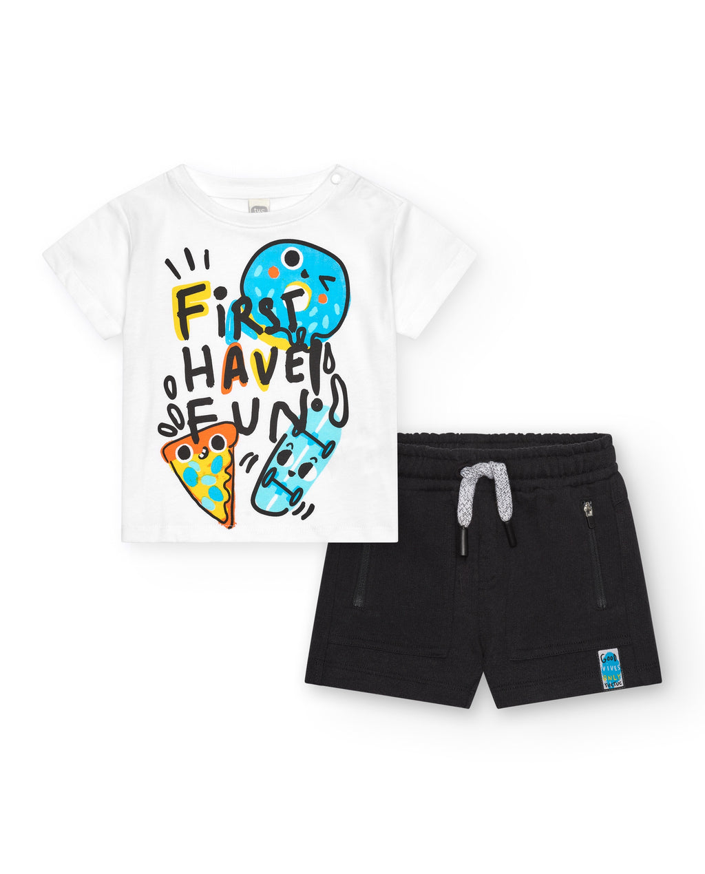 Jersey T-Shirt And Bermudas