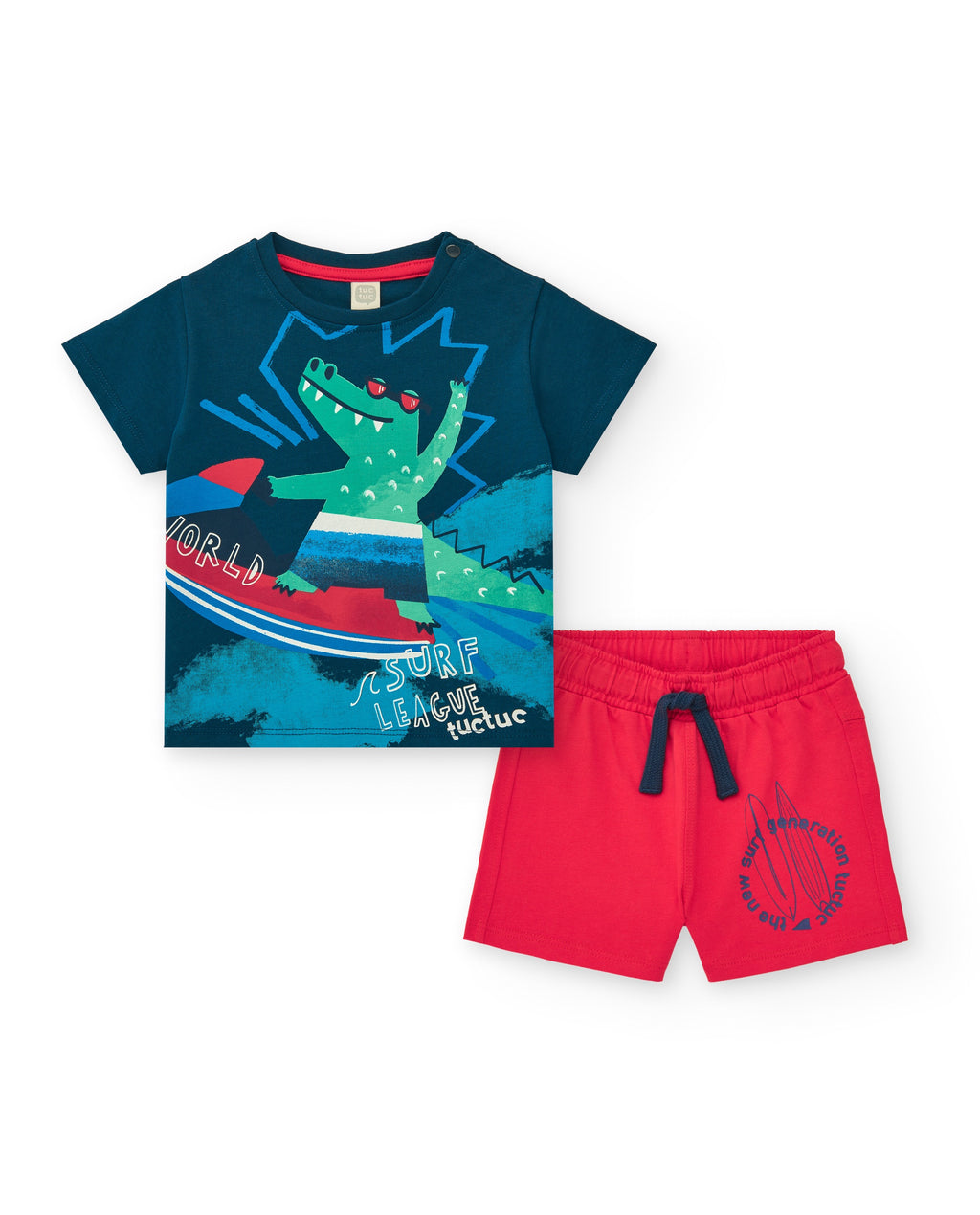 Jersey T-Shirt And Bermudas