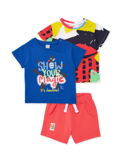 2 Jersey T-Shirt And Bermudas