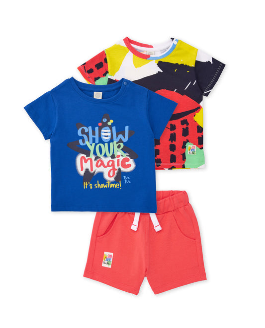 2 Jersey T-Shirt And Bermudas