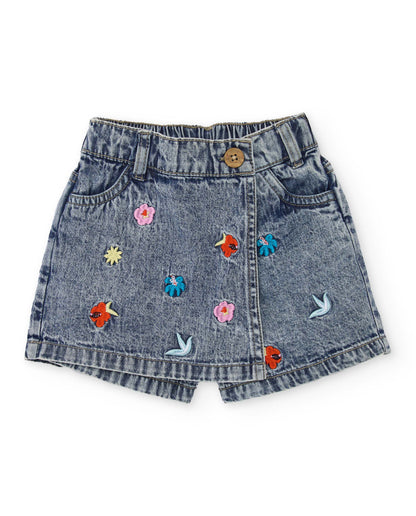 Woven Skort