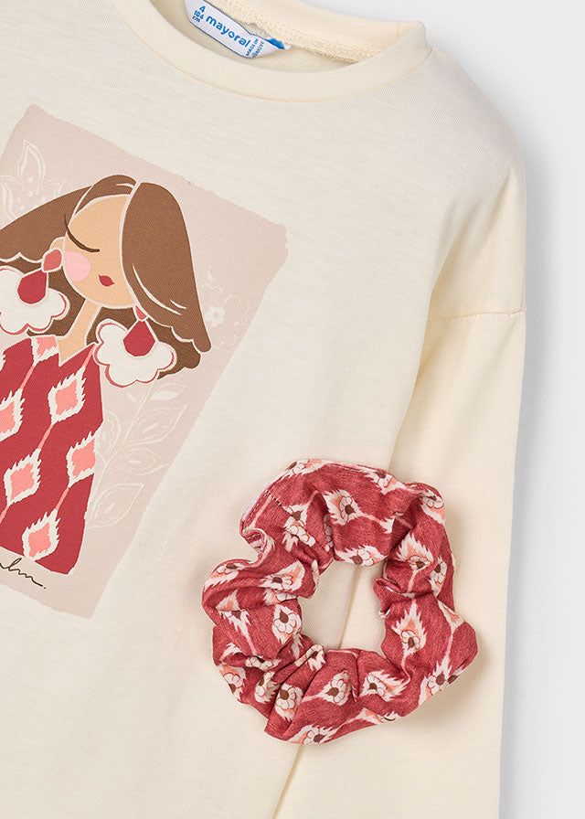Μπλούζα Μακρυμ. Scrunchy