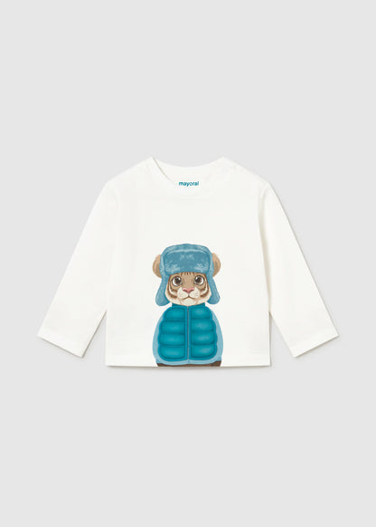 T-Shirt μακρυμάνικο ζωάκια play
