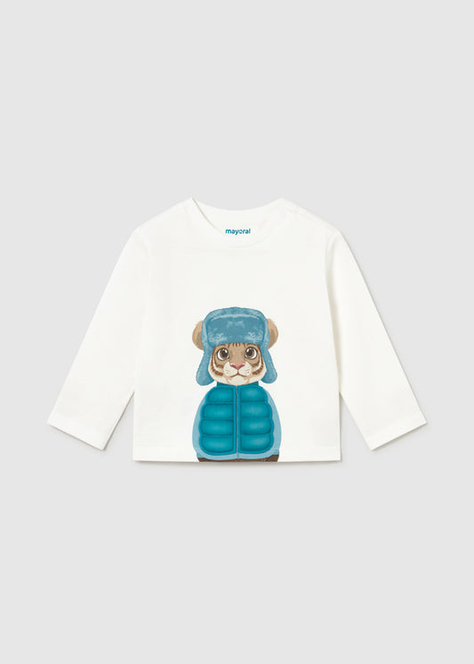 T-Shirt μακρυμάνικο ζωάκια play