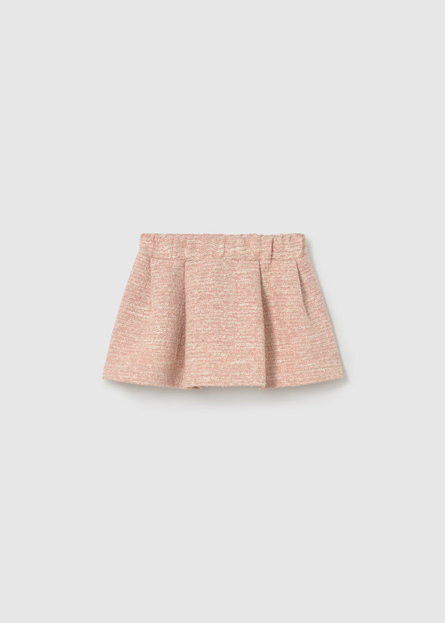 Σετ φούστα πλεκτό tweed