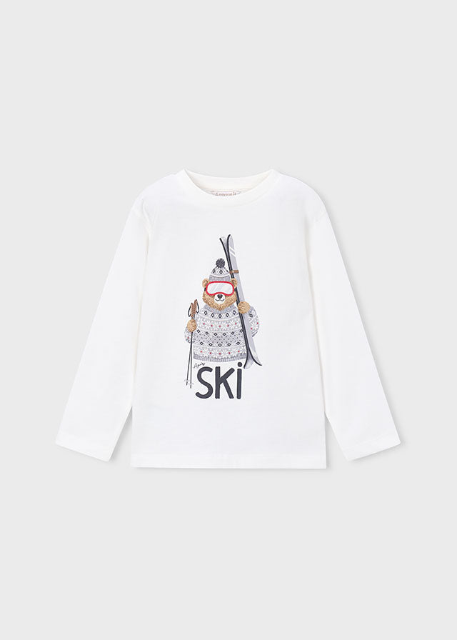 Μπλούζα μακρυμάνικη αρκούδα ski