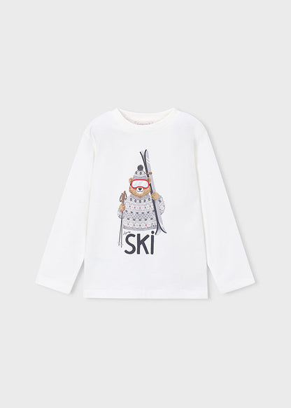 Μπλούζα μακρυμάνικη αρκούδα ski