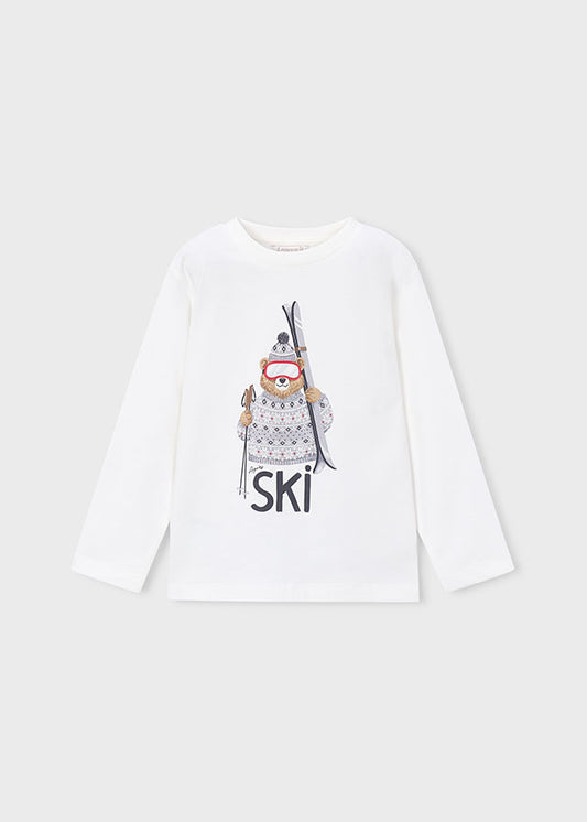 Μπλούζα μακρυμάνικη αρκούδα ski