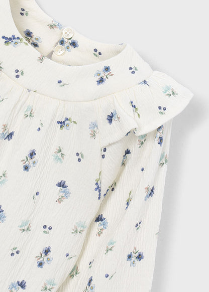 Μπλούζα γκοφρέ τύπωμα