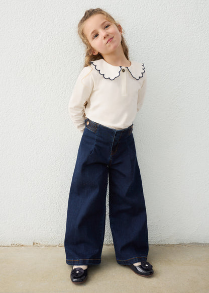 Παντελόνι τζιν wide leg