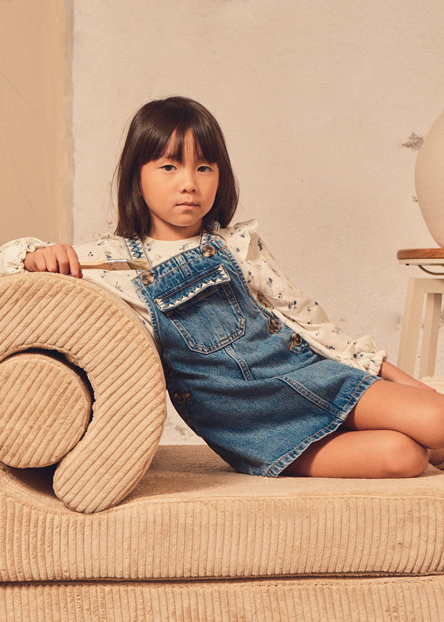 Φούστα σαλοπέτα κεντητό