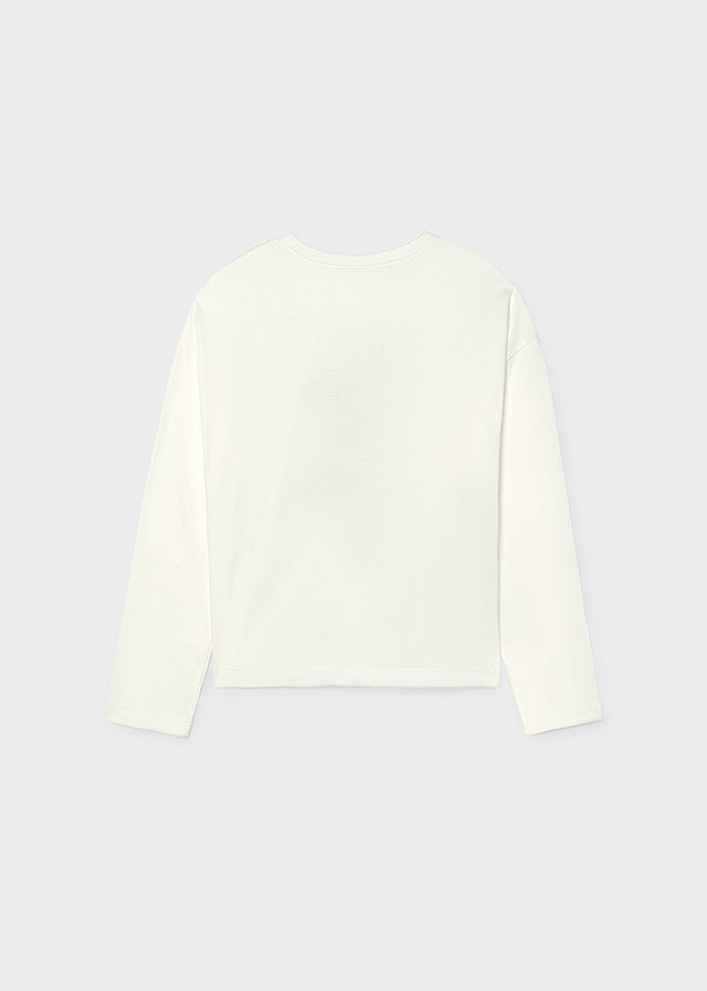 T-Shirt μακρυμάνικο μαντήλι
