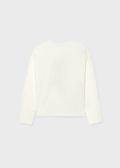 T-Shirt μακρυμάνικο μαντήλι