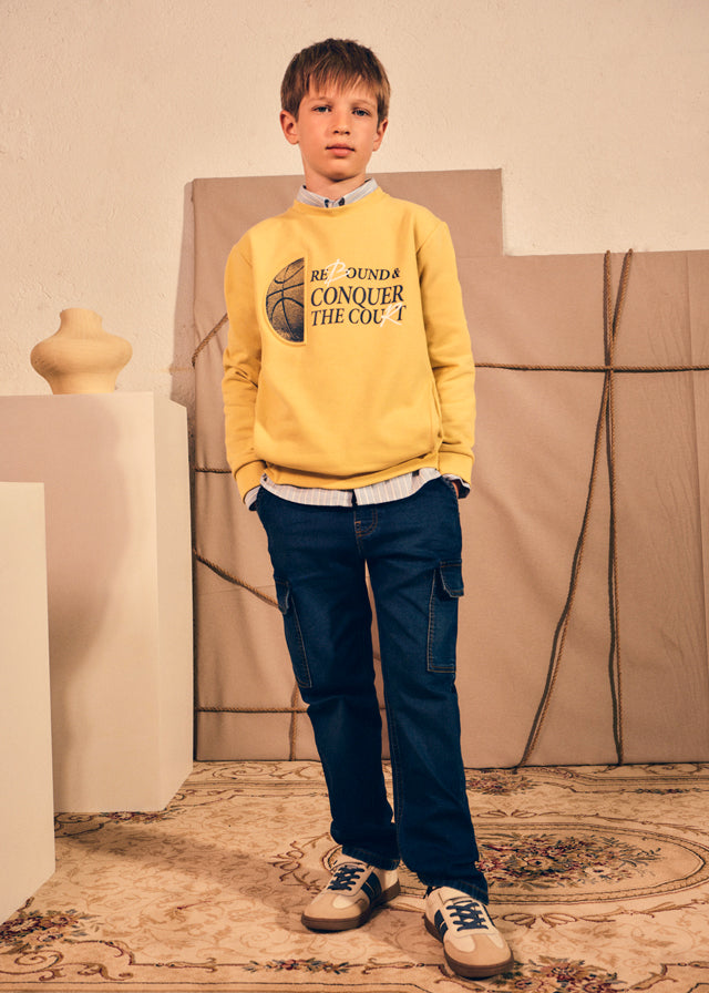 Παντελόνι soft denim jogger