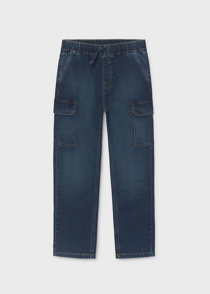 Παντελόνι soft denim jogger