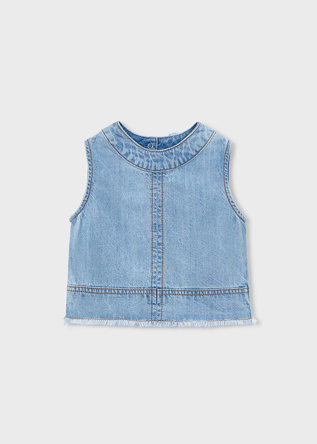 Τοπ Denim Φαρδύ