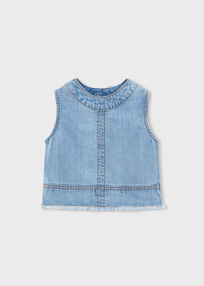 Τοπ Denim Φαρδύ