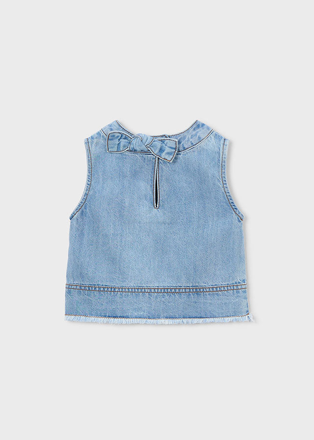 Τοπ Denim Φαρδύ