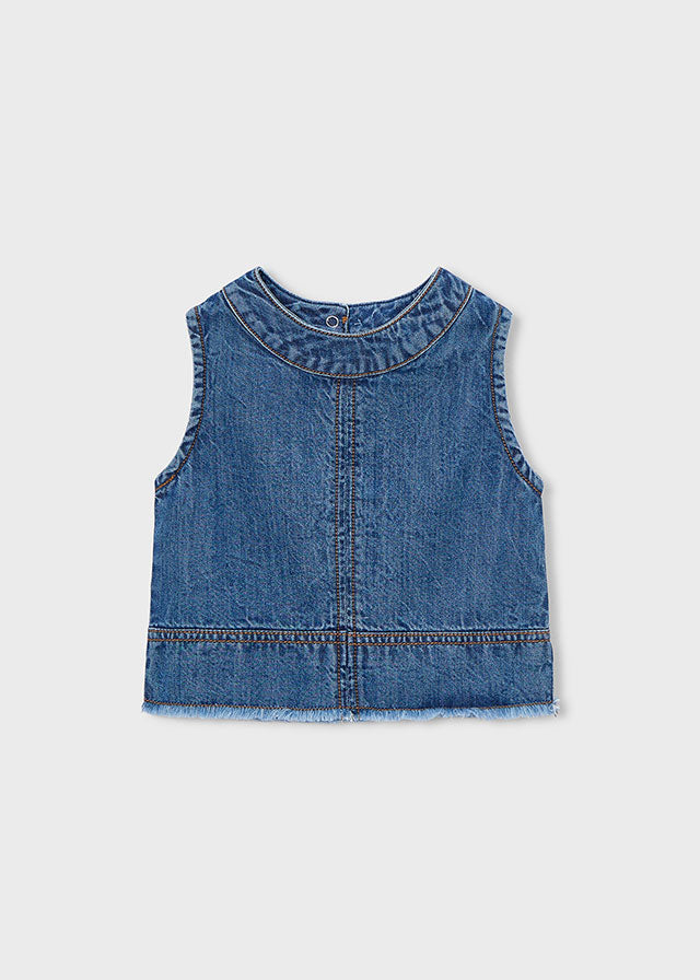 Τοπ Denim Φαρδύ