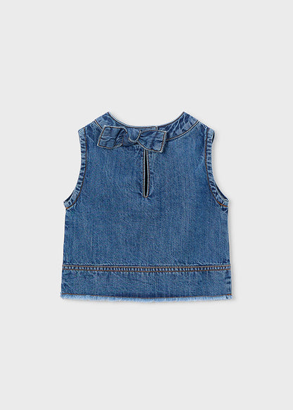 Τοπ Denim Φαρδύ