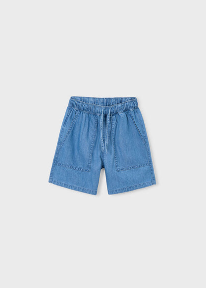 Βερμούδα Denim Ριχτή