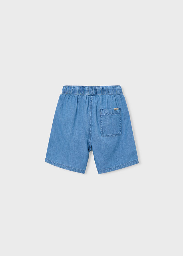 Βερμούδα Denim Ριχτή